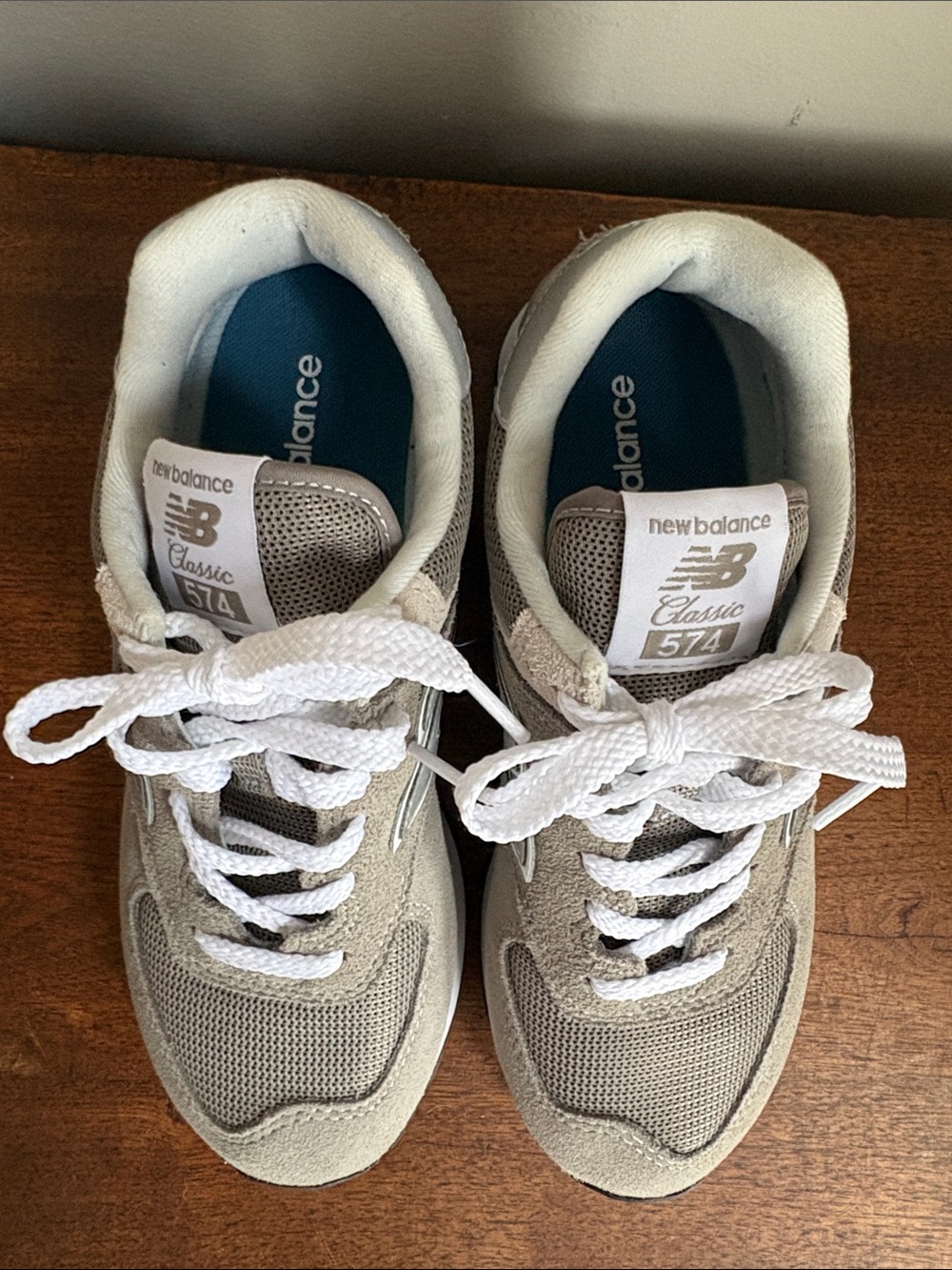 New Balance Classic 574 Tennis Shoes - Picture 2 of 4